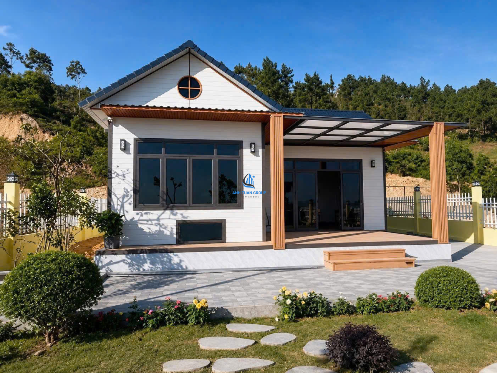 Thiết kế thi công nhà lắp ghép Panel tại tỉnh Hậu Giang