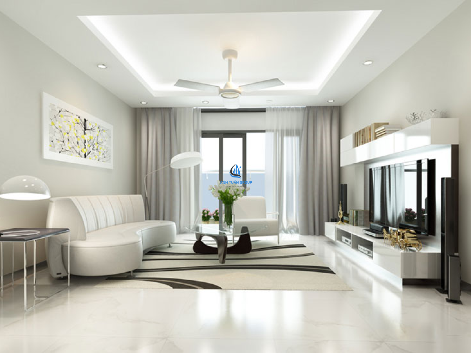 Thiết Kế Thi Công Nội Thất Nhà Phố Hiện Đại 