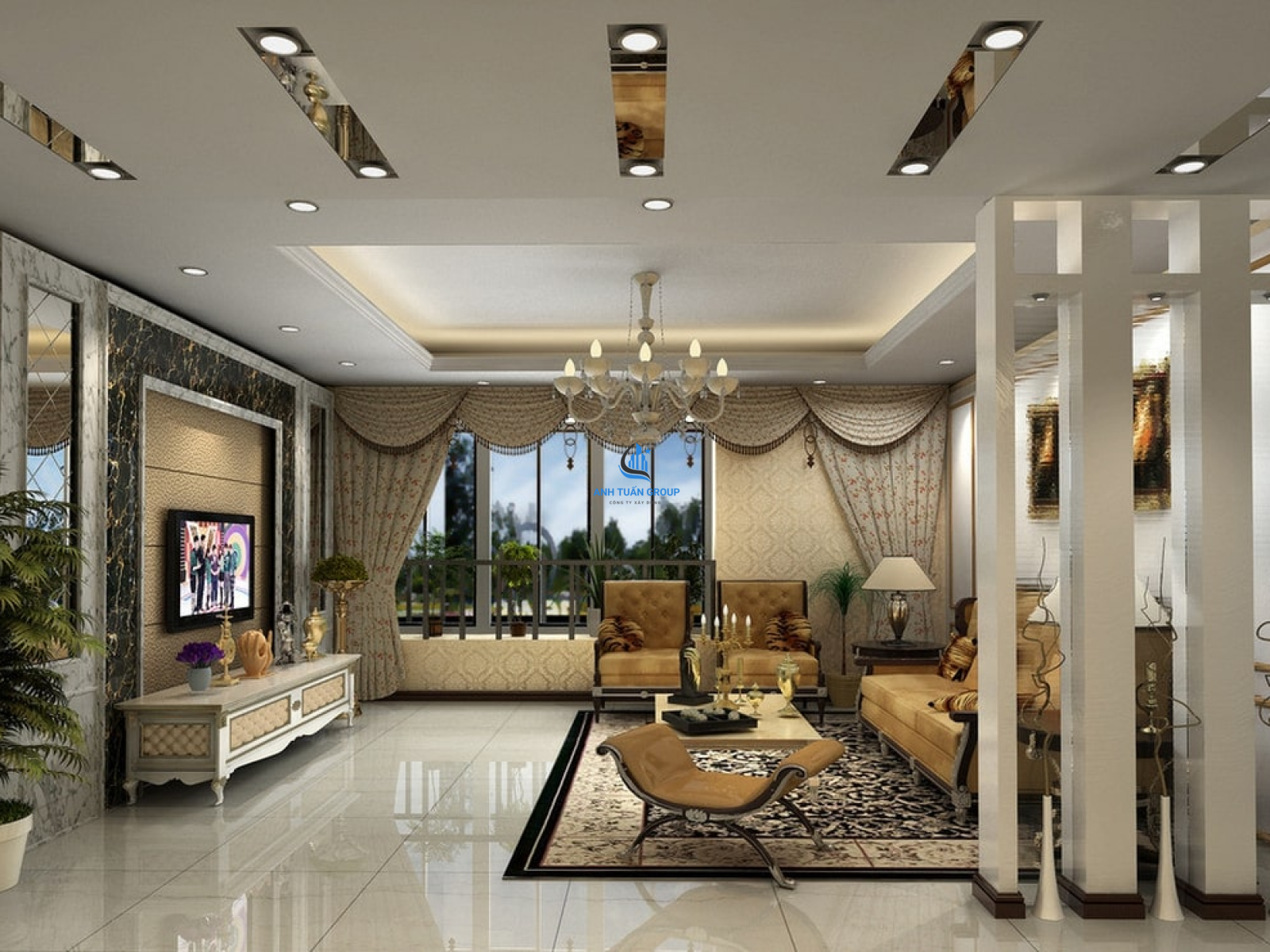 Nội Thất Nhà Phố Châu Âu 