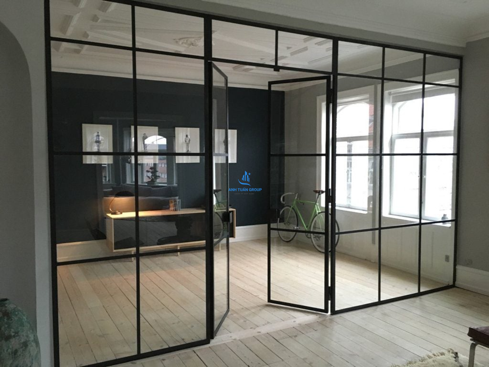 Thi công vách kính Quận 12 TP HCM