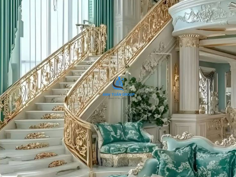 Thiết kế thi công nội thất tân cổ điển tại quận 10