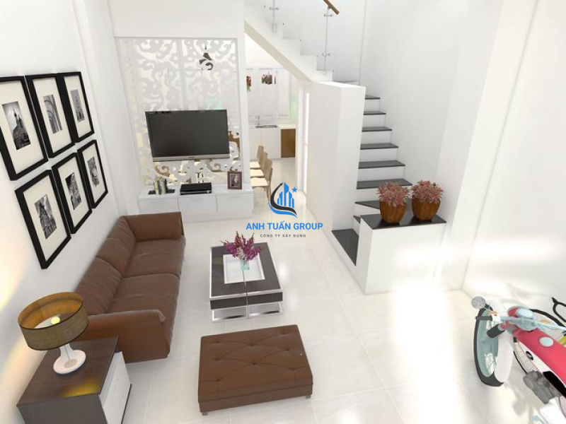 Thiết kế thi công nội thất nhà phố tại quận 10