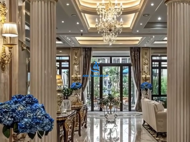 Thiết kế thi công nội thất biệt thự tại Củ Chi