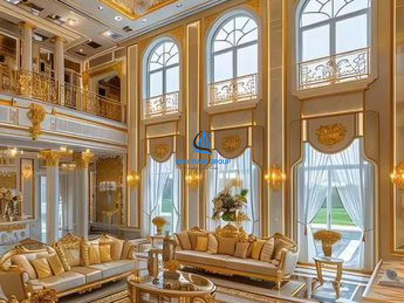 Thiết kế thi công nội thất tân cổ điển tại Bình Chánh