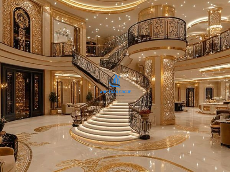 Thiết kế thi công nội thất biệt thự tại Nhà Bè