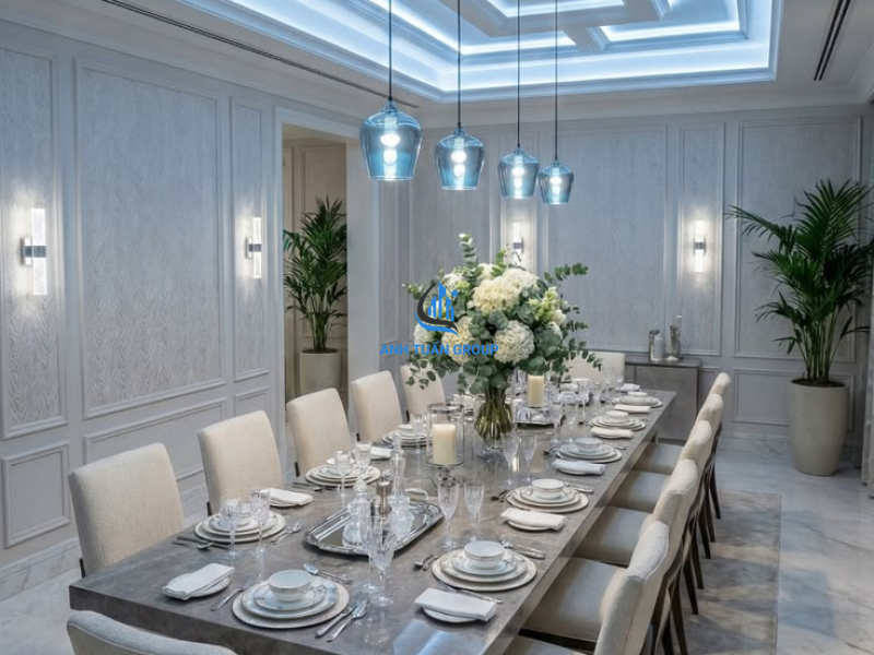 Thiết kế thi công nội thất nhà phố tại Củ Chi
