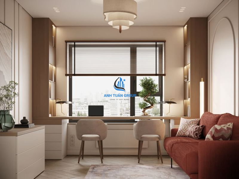 Thiết kế thi công nội thất hiện đại tại quận Tân Bình
