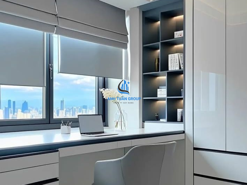 Thiết kế thi công nội thất hiện đại tại Hóc Môn
