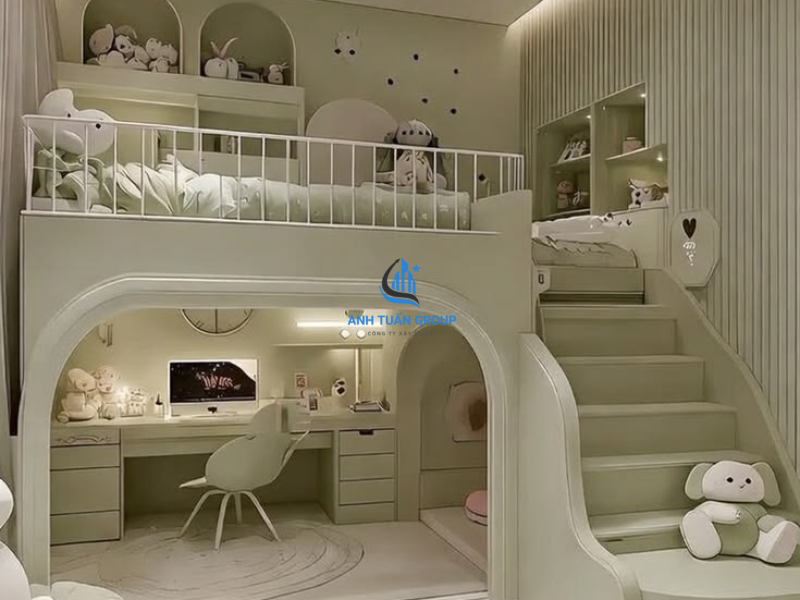 Thiết kế thi công nội thất nhà phố tại quận Phú Nhuận