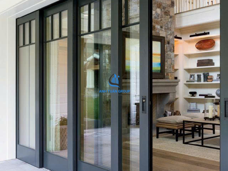 Thi công cửa kính cường lực quận 10 TP HCM