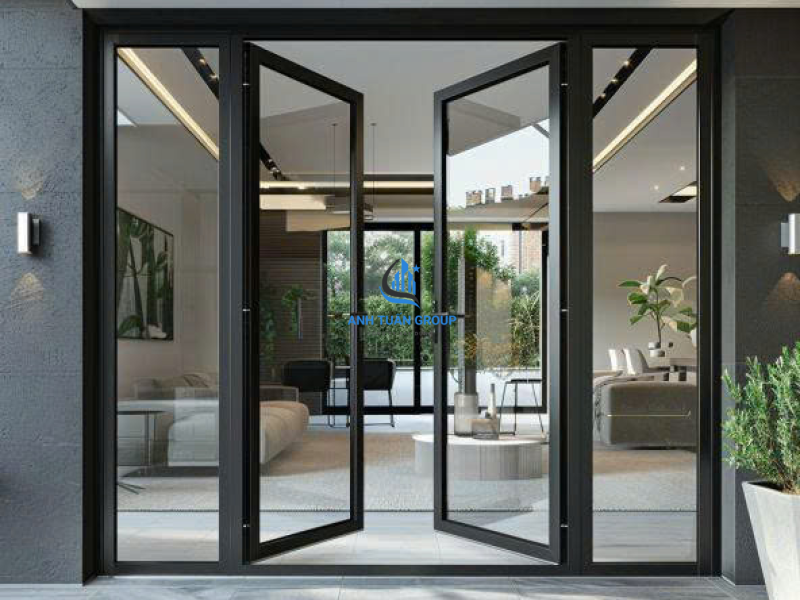 Thi công cửa kính cường lực Quận Tân Phú TP HCM