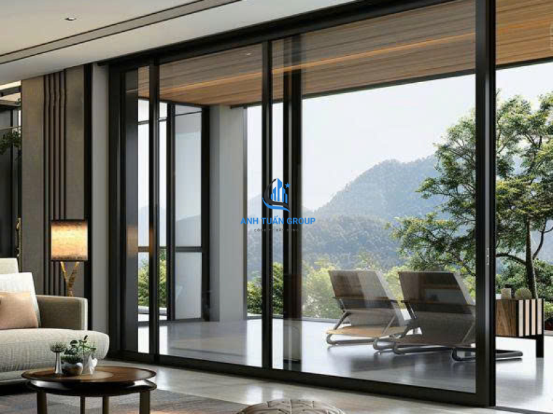 Thi công kính cường lực quận 4 TP HCM