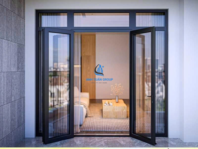 Thi công cửa kính cường lực Huyện Hóc Môn TP HCM