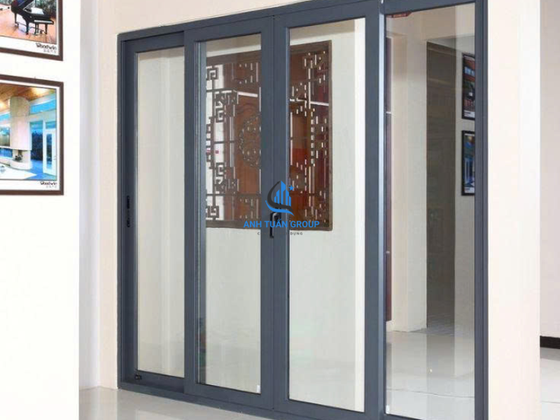 Thi công cửa kính cường lực quận 3 TP HCM