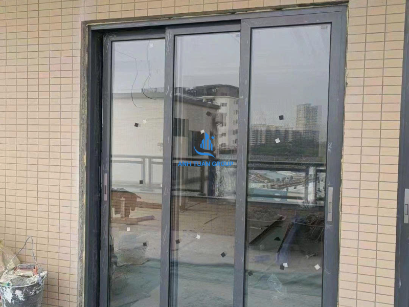 Thi công cửa nhôm kính Bình Chánh TP HCM