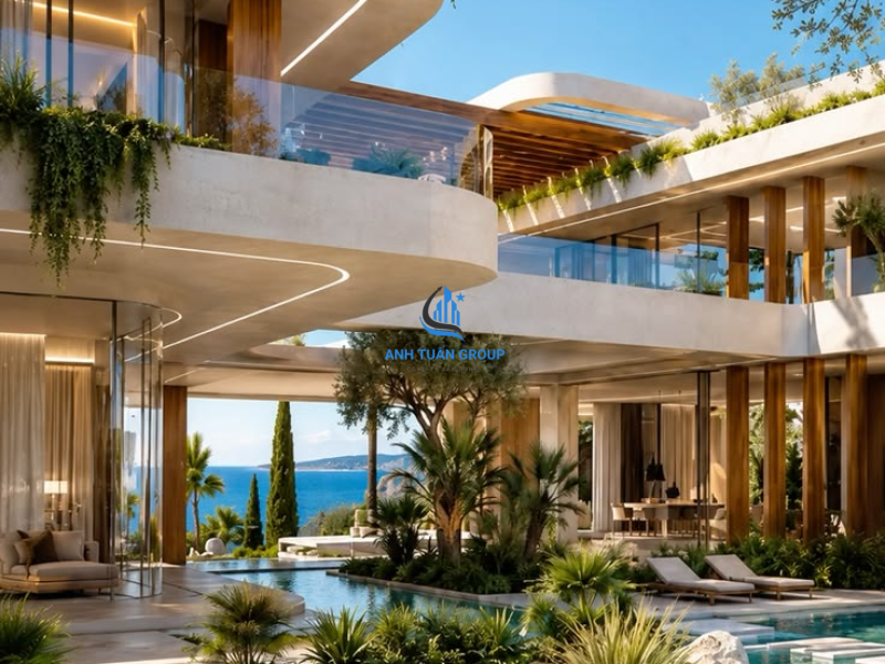 Hồ bơi biệt thự tại Gò Vấp TP HCM
