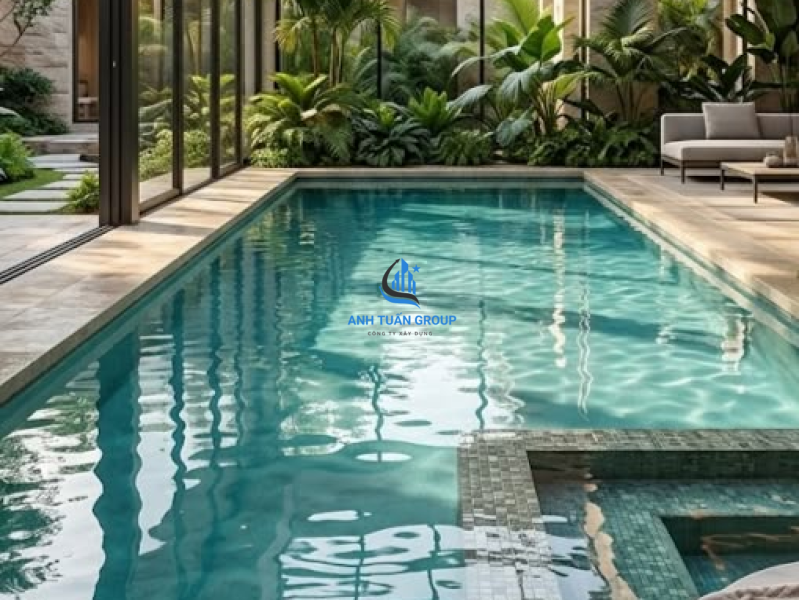 Hồ bơi gia đình tại Cần Giờ TP HCM