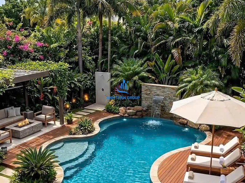 Hồ bơi khách sạn tại quận 11 TP HCM