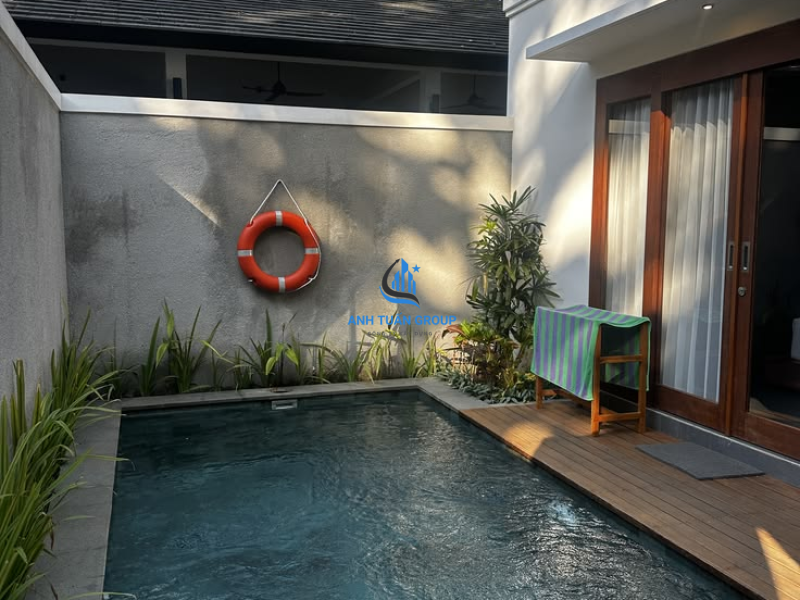 Hồ bơi sân vườn tại quận 1 TP HCM