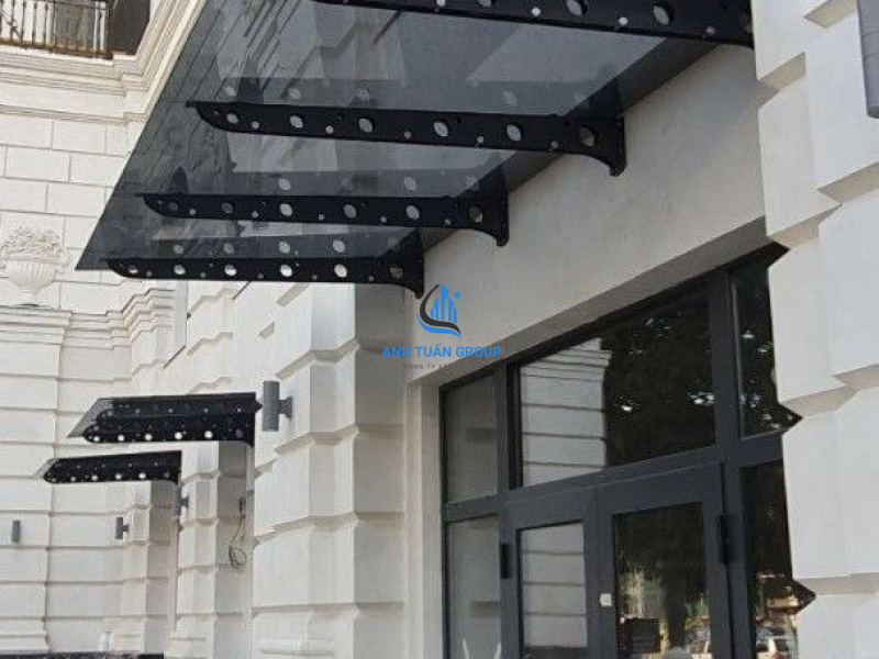 Mái kính cường lực huyện Nhà Bè TP HCM