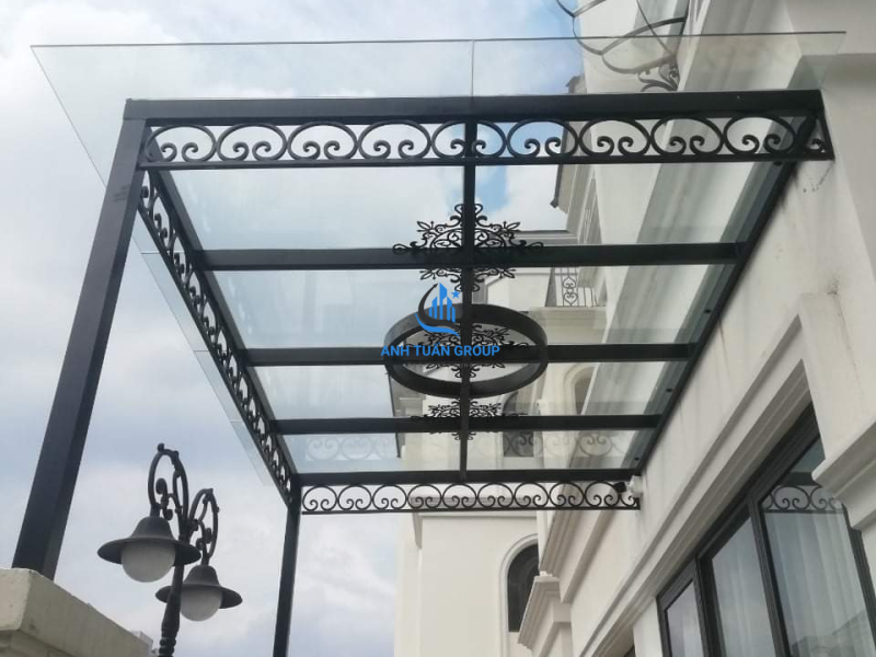 Mái kính cường lực quận Bình Thạnh TP HCM