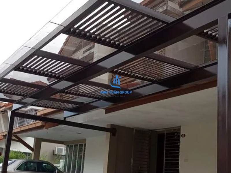 Mái kính cường lực quận 11 TP HCM