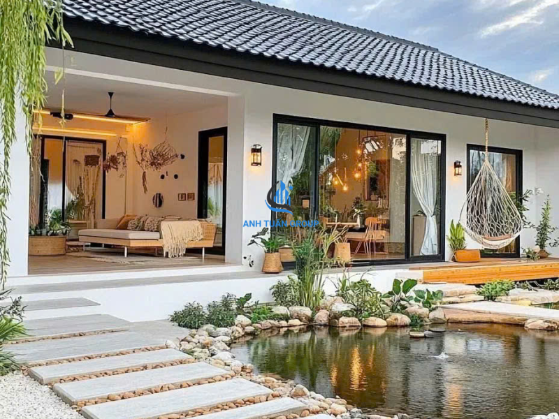 Thi công lắp đặt nhà bê tông đúc sẵn tại Long An