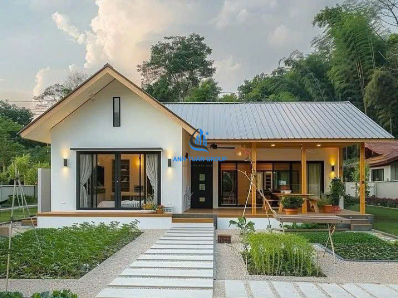 Thiết kế thi công nhà bê tông nhẹ đúc sẵn tại An Giang