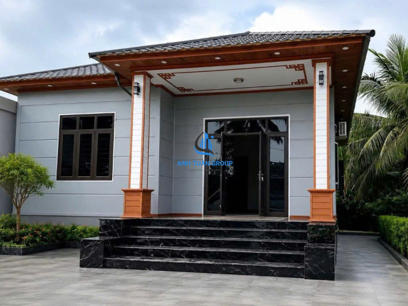 Mẫu nhà vườn lắp ghép đẹp tại Đồng Tháp