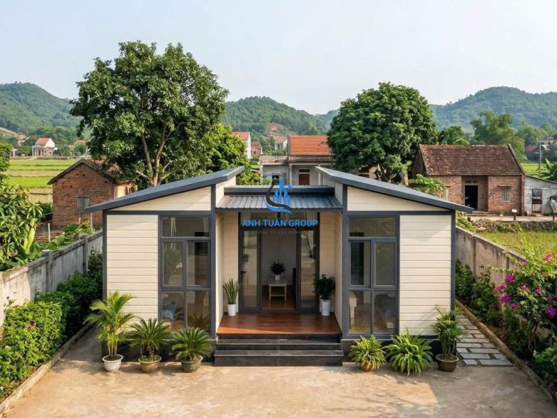 Thiết kế thi công nhà lắp ghép Panel tại Phan Thiết