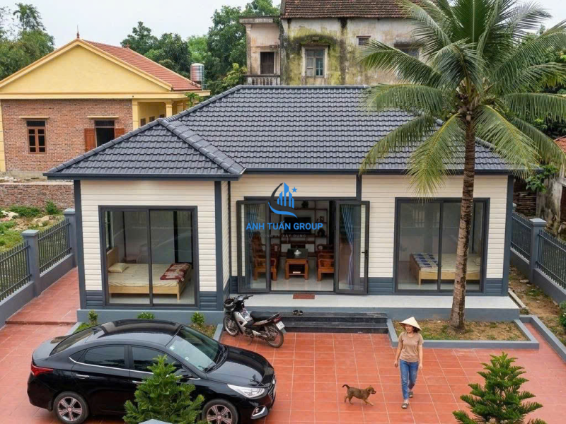 Mẫu nhà vườn lắp ghép đẹp tại Cần Thơ