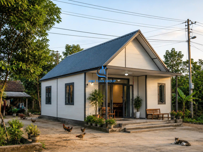 Nhà lắp ghép tại Vĩnh Long