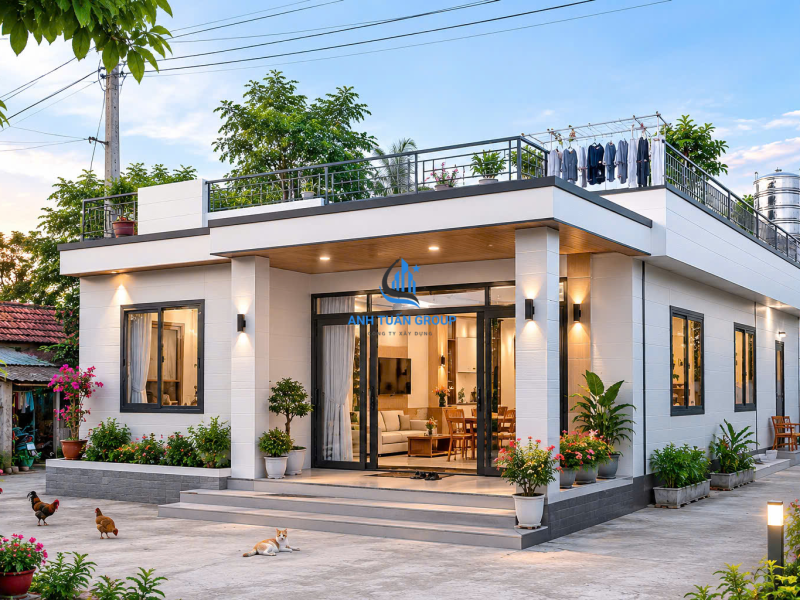 Nhà lắp ghép tại Long An