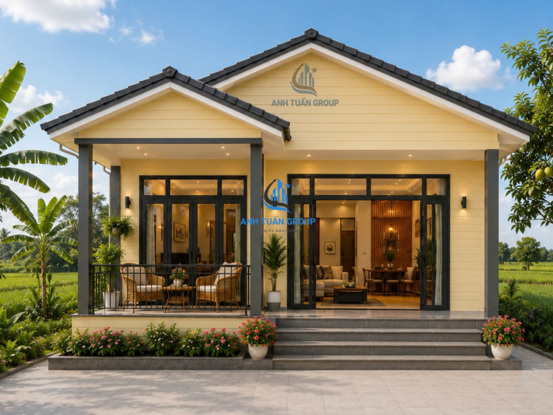 Nhà lắp ghép tại Thái Bình