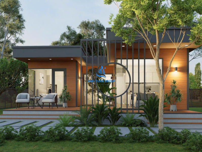 Mẫu nhà vườn nghỉ dưỡng tại TP HCM