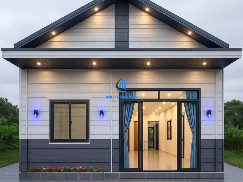 Mẫu nhà vườn lắp ghép đẹp tại Bình Phước