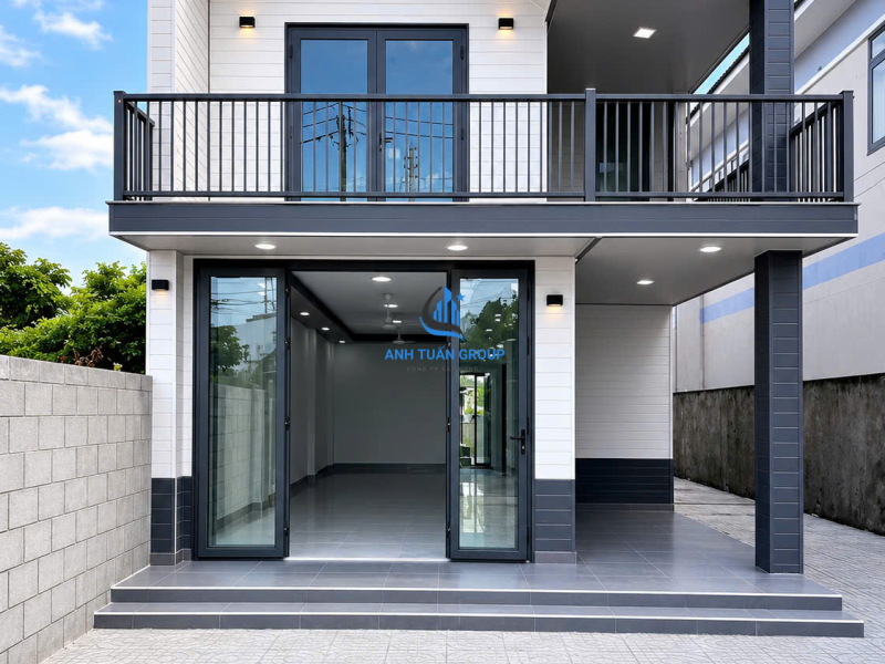 Thiết kế thi công nhà lắp ghép Panel tại tỉnh Đồng Tháp