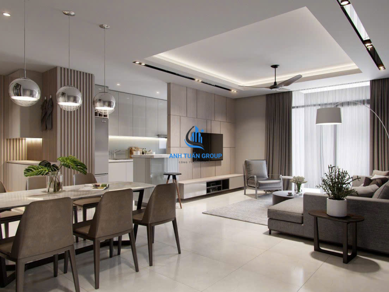 Thiết kế thi công nội thất tại Cần Giờ TP HCM