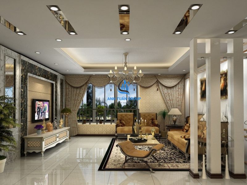 Nội Thất Nhà Phố Châu Âu 