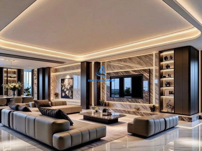 Thiết kế thi công nội thất chung cư tại quận Tân Phú TPHCM