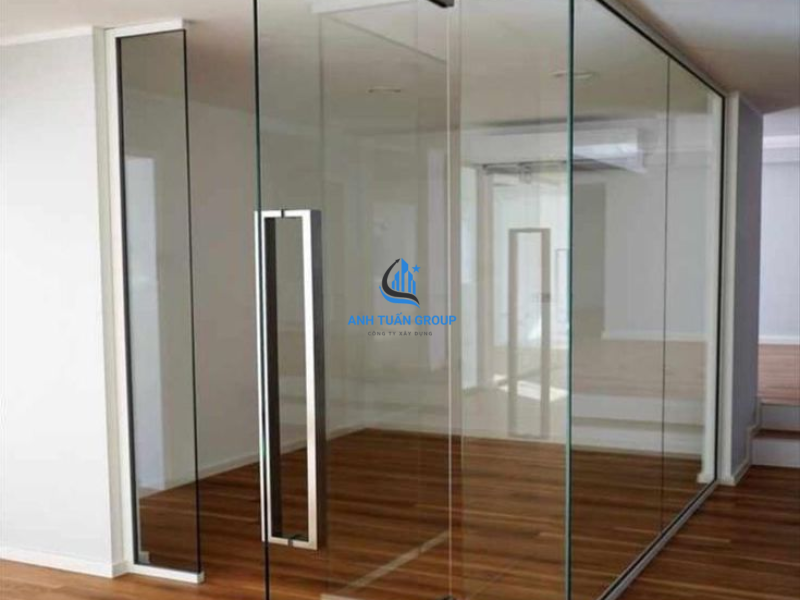 Vách ngăn kính cường lực quận 6